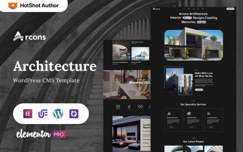 Arcons - Architecture And Construction Company WordPress Elementor Theme theme free