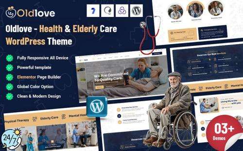 Oldlove - Health Care WordPress Theme theme free